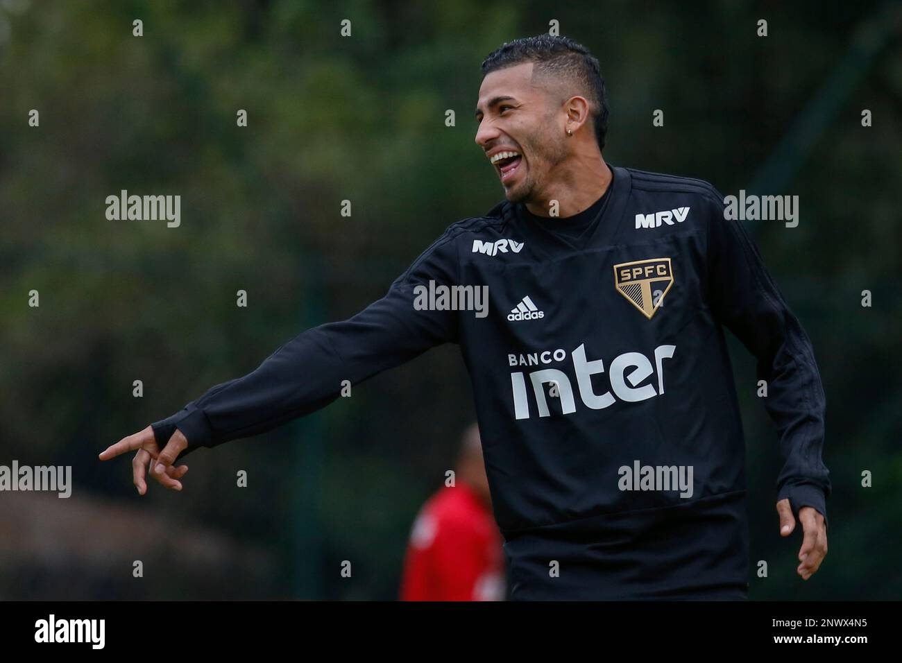 Sao Paulo - 07/31/2018 - Training of Sao Paulo - Joao Rojas during ...