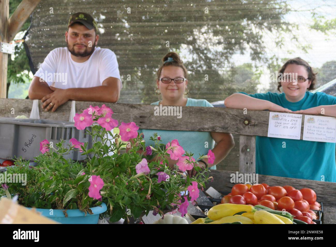 This Monday July 16, 2018 image shows Ashby Rider, Kendall Rider and