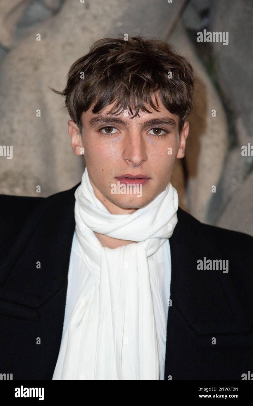 Vassili Schneider attending the Saint Laurent Womenswear Fall Winter