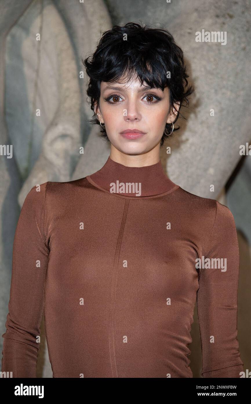 Noee Abita attending the Saint Laurent Womenswear Fall Winter 2023-2024