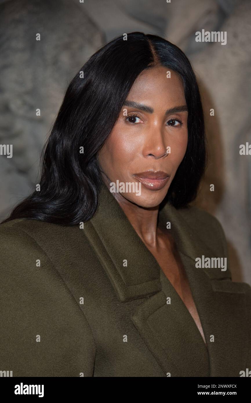 Honey Dijon attending the Saint Laurent Womenswear Fall Winter 2023