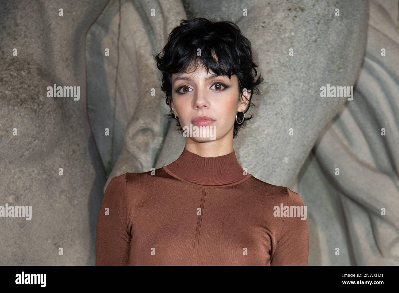 Noee Abita attending the Saint Laurent Womenswear Fall Winter 2023-2024