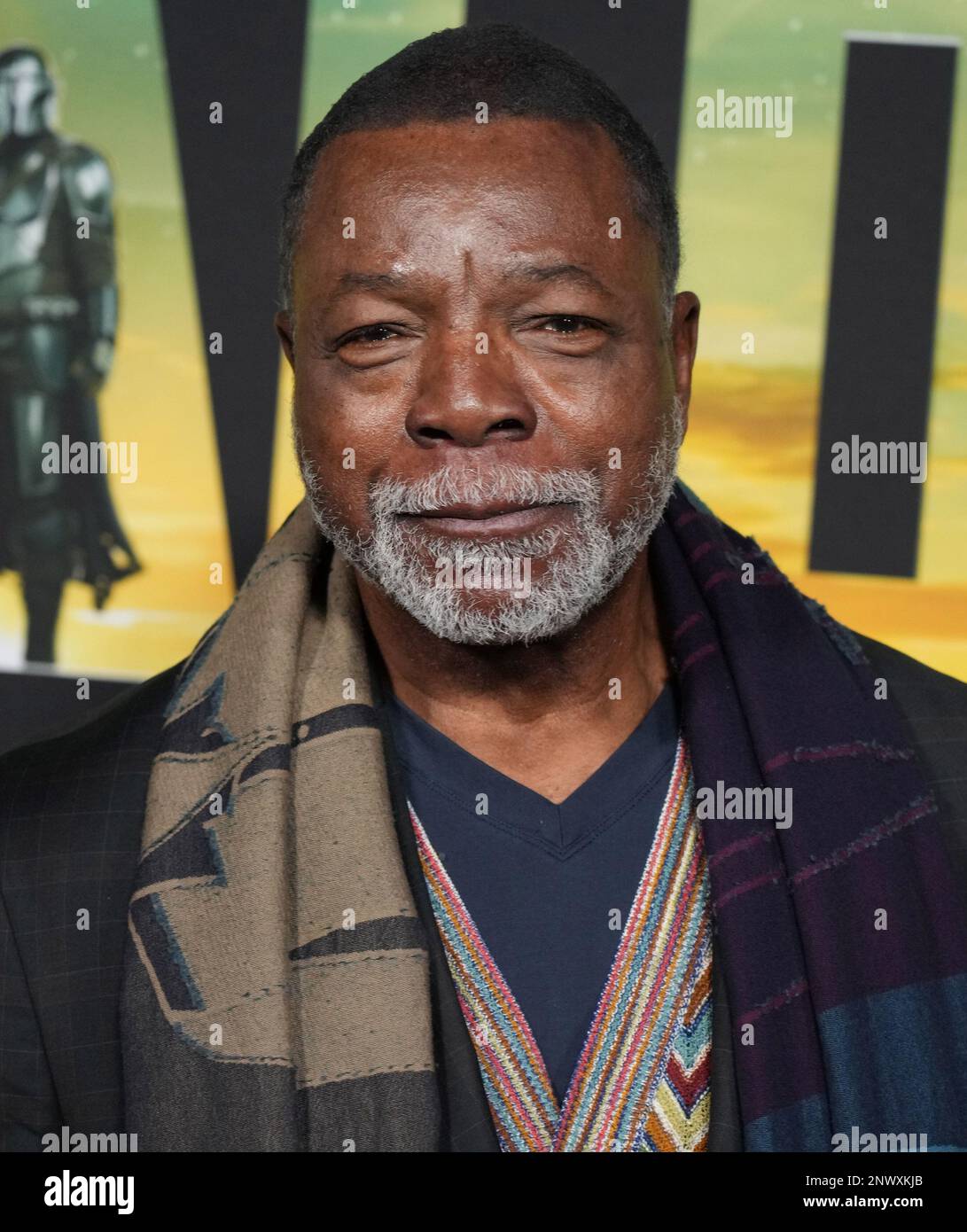 Hollywood, CA, February 28, 2023. Carl Weathers arrives at the Disney+ ...