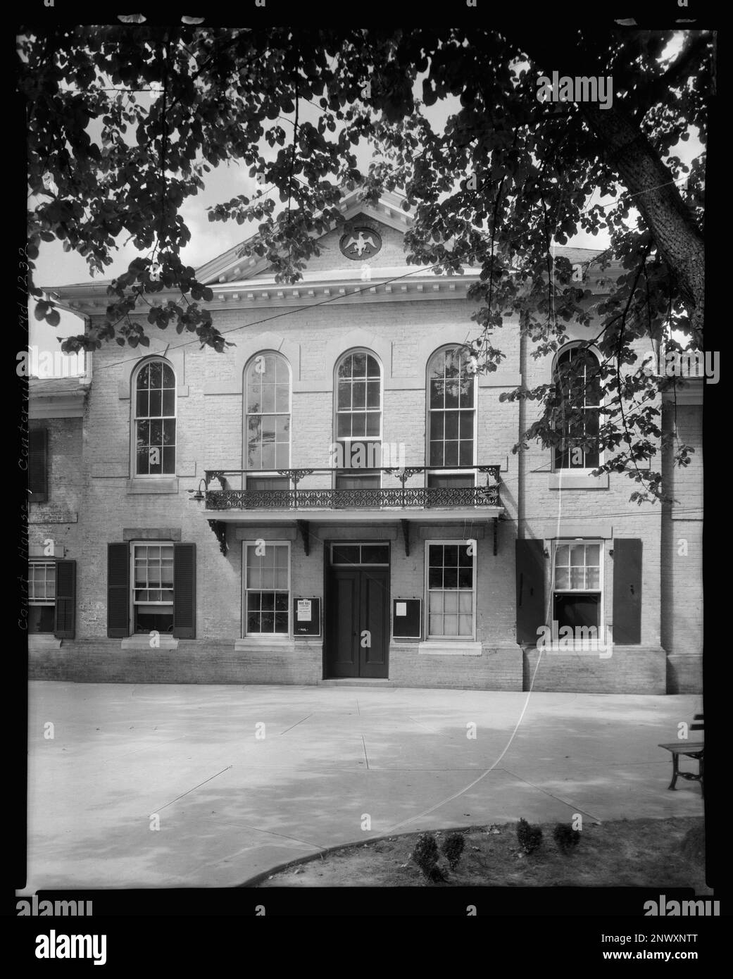 Court House, Centerville, Queen Anne County, Maryland. Carnegie Survey