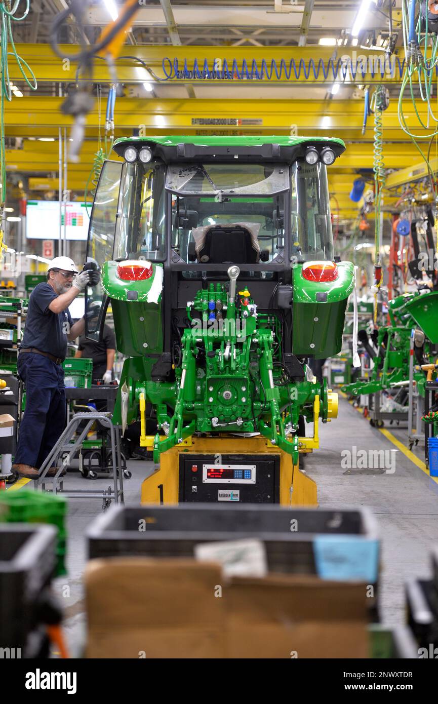 The John Deere Commercial Products factory in Grovetown, Ga., which