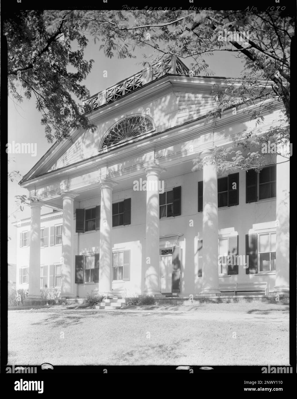 Col. Leroy Pope House, Huntsville, Madison County, Alabama. Carnegie