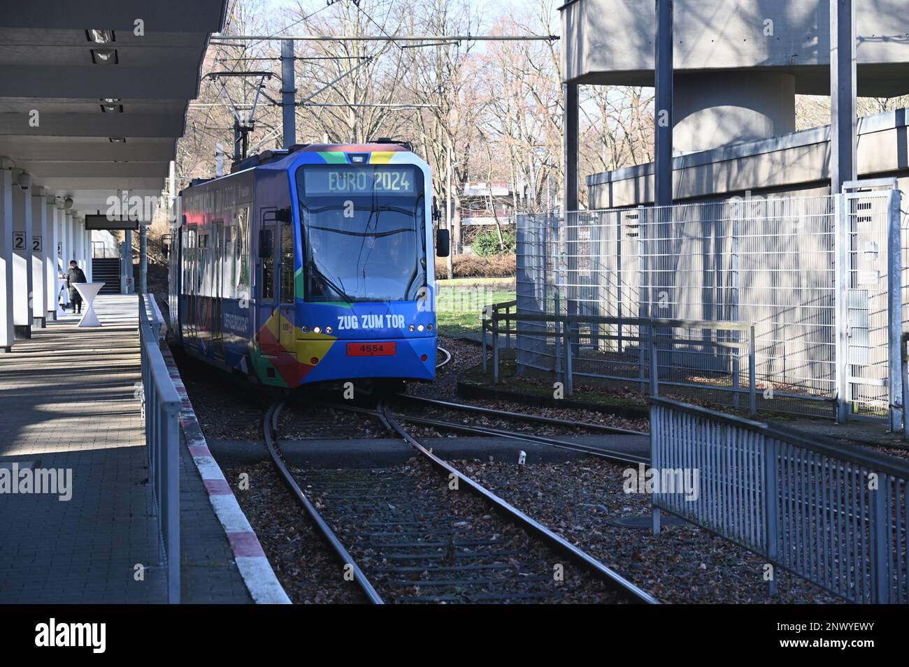 Cologne, Germany. 28th Feb, 2023. Presentation of the new KVB streetcar