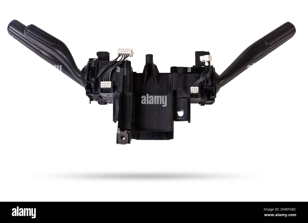 Steering wheel switches for windshield wipers and turn signals with