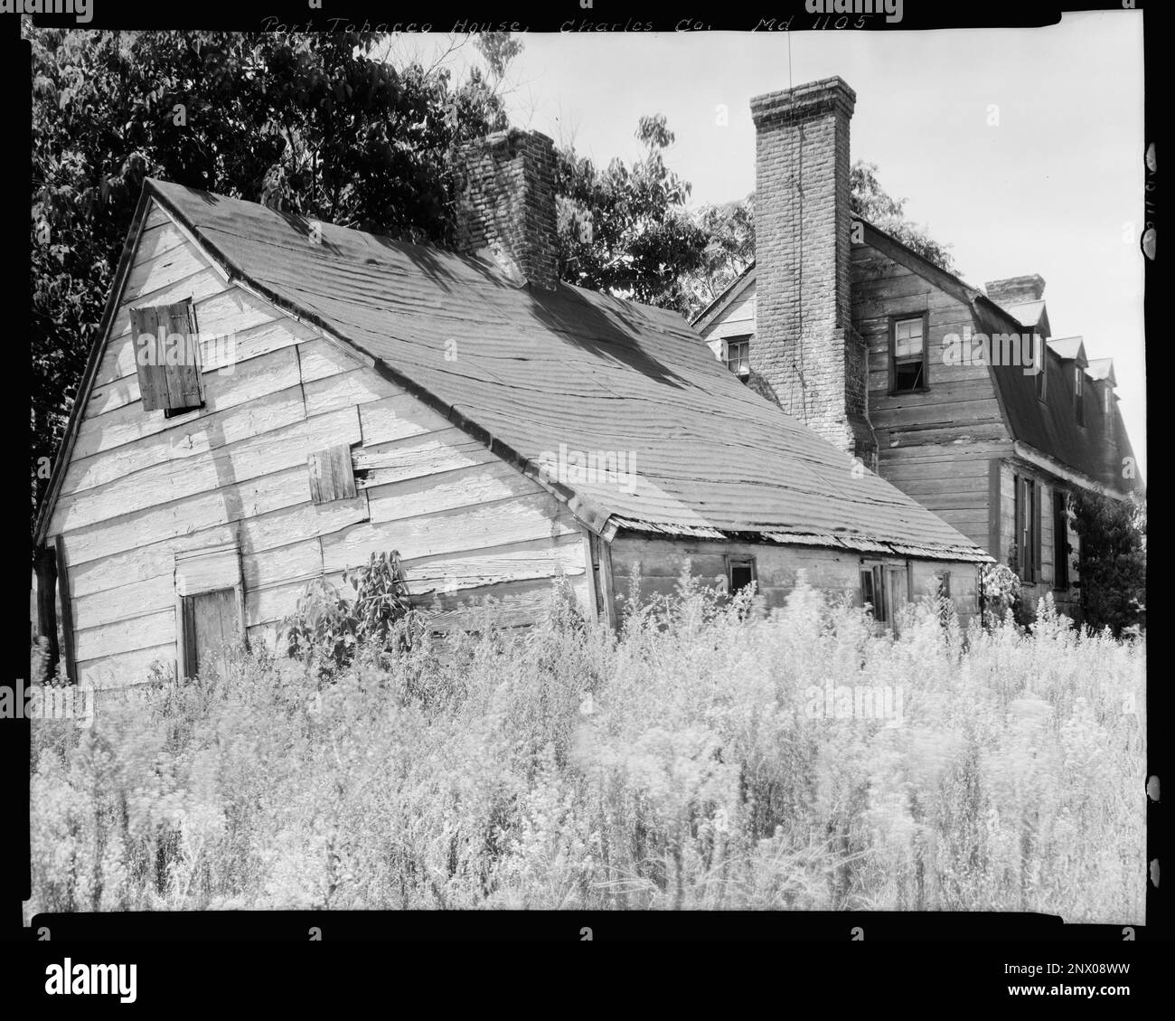 Port Tobacco Houses, Port Tobacco, Charles County, Maryland. Carnegie Survey of the Architecture