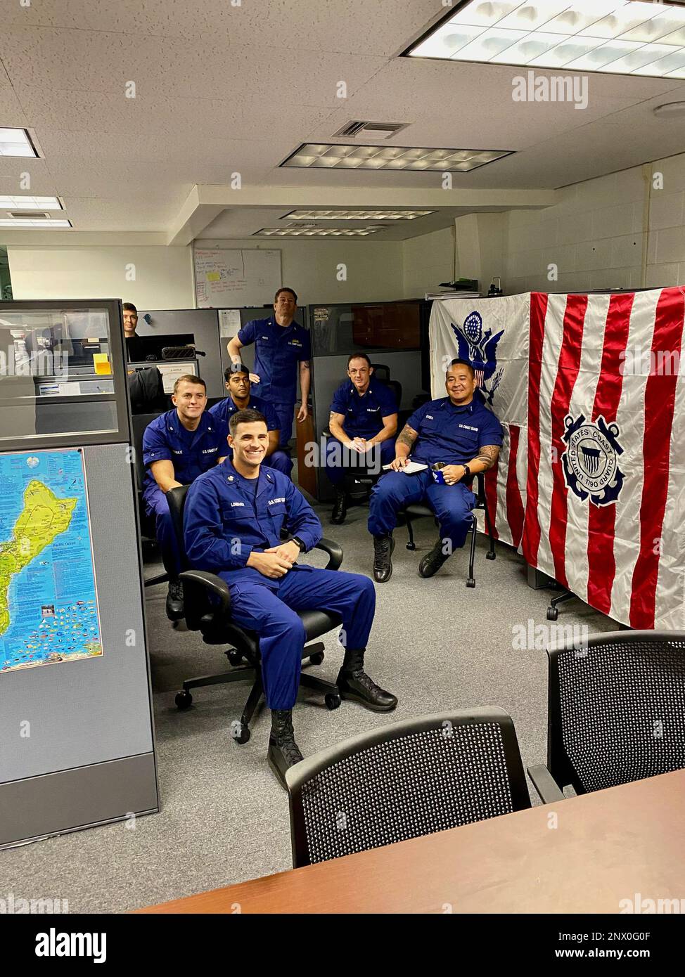 The U.S. Coast Guard Forces Micronesia/Sector Guam Sector Boarding Team