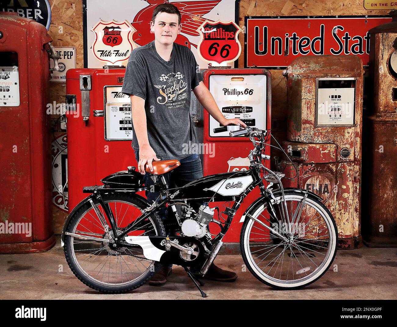 1937 columbia motorized bicycle hotsell