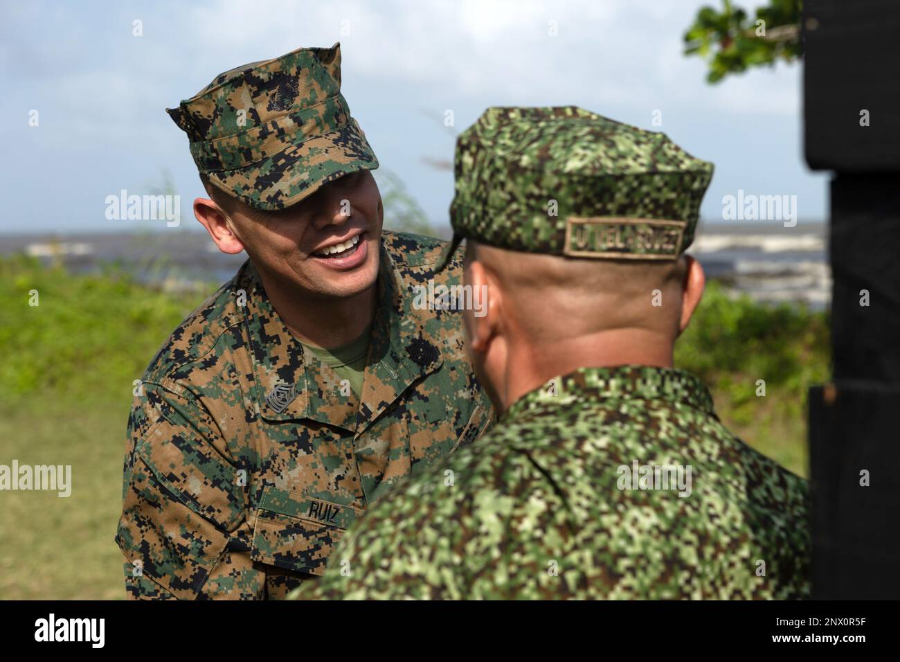 U s marine corps sgt maj carlos ruiz sergeant major of u s marine