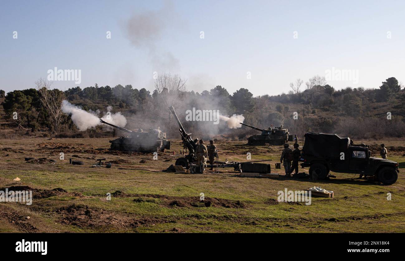 Soldiers assigned to Alpha Battery, 1st Battalion, 320th Field
