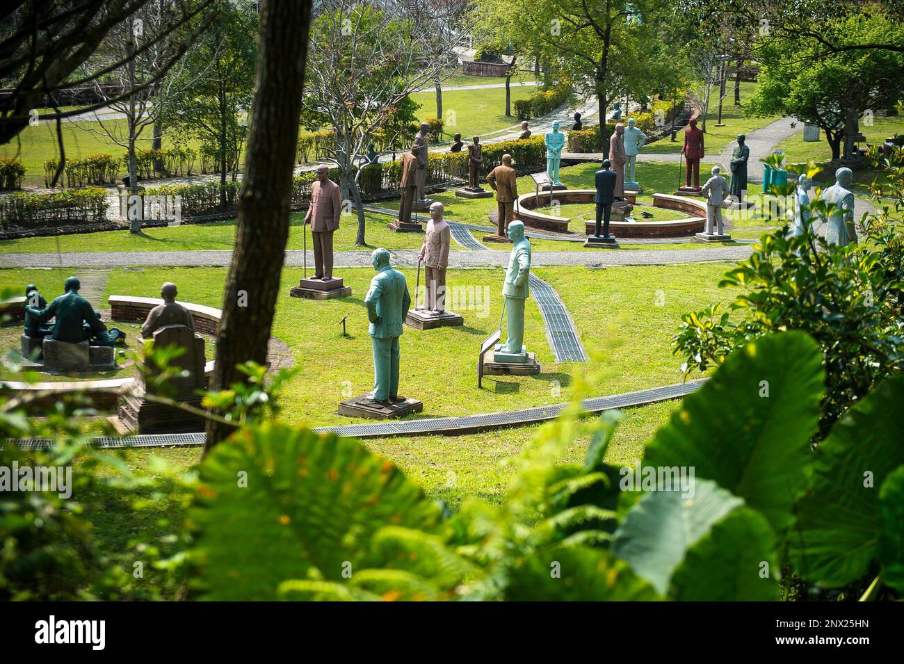 Taoyuan, China. 01st Mar, 2023. Chiang Kai-shek statues displayed at ...
