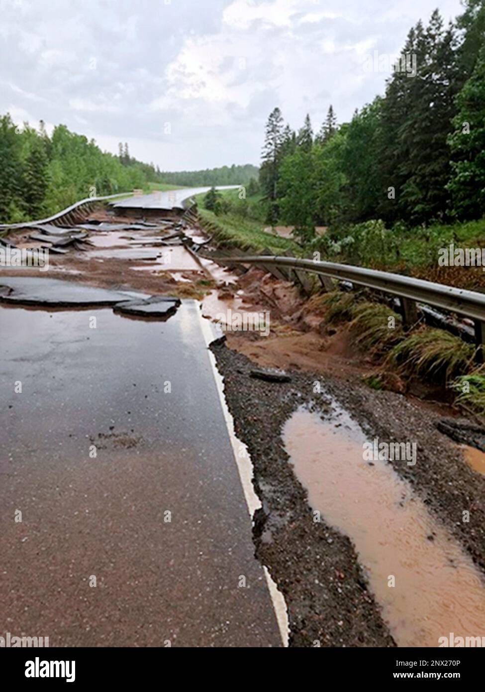 This Sunday, June 17, 2018, photo provided by the Minnesota Department