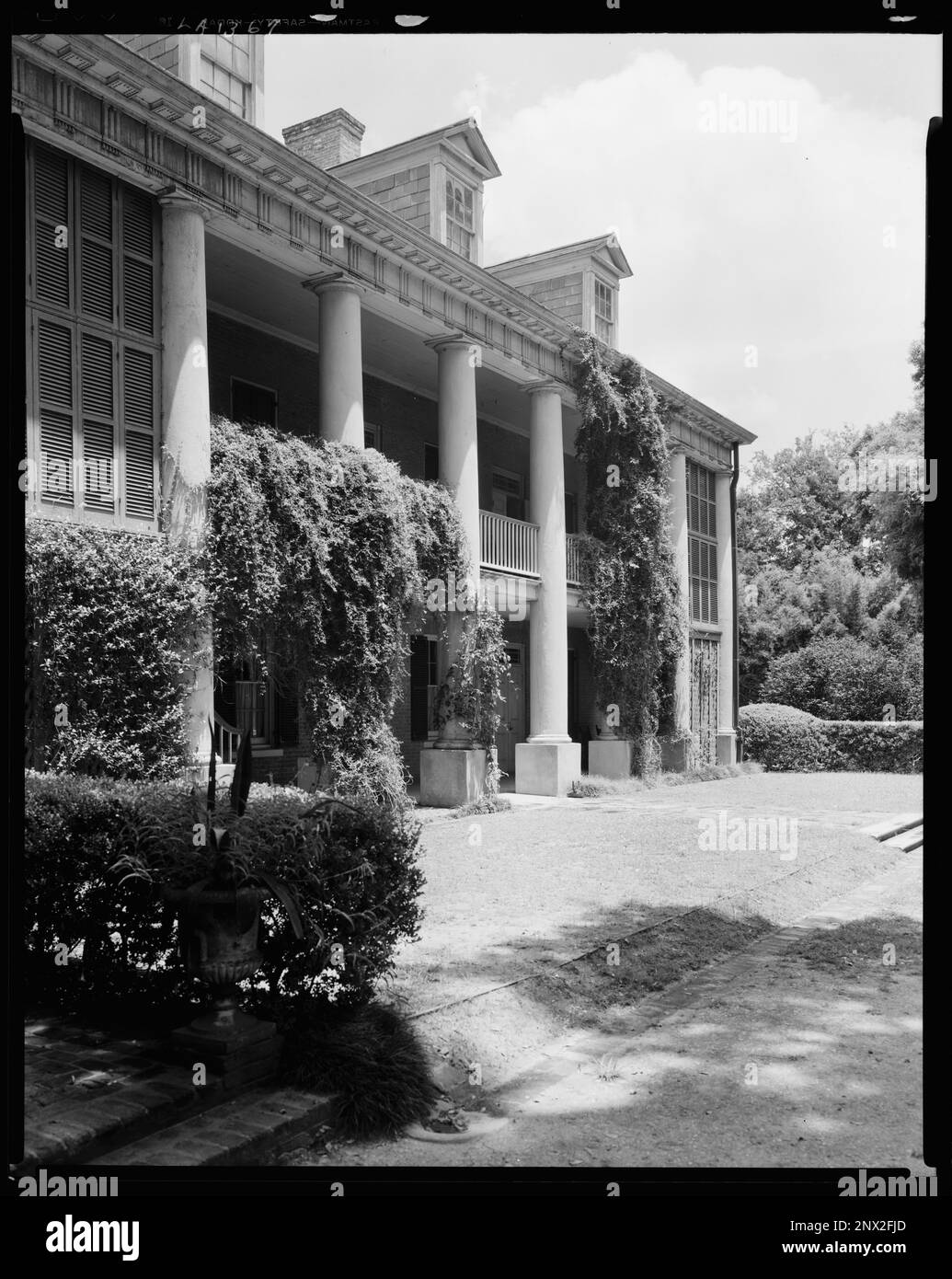 Hall House, New Iberia, Iberia Parish, Louisiana. Carnegie Survey of