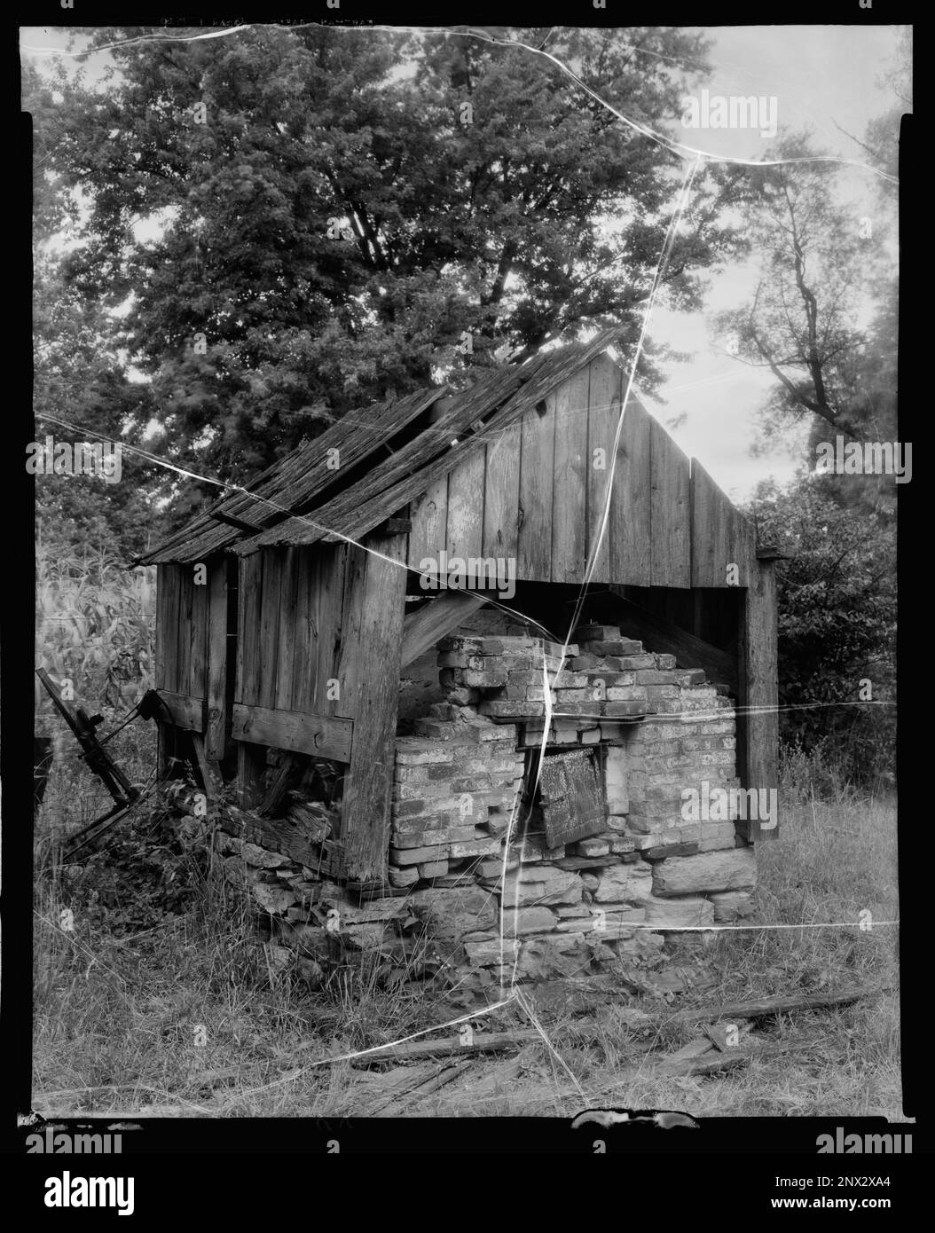 Arthur Wright Farm, Frederick County, Virginia. Carnegie Survey of the