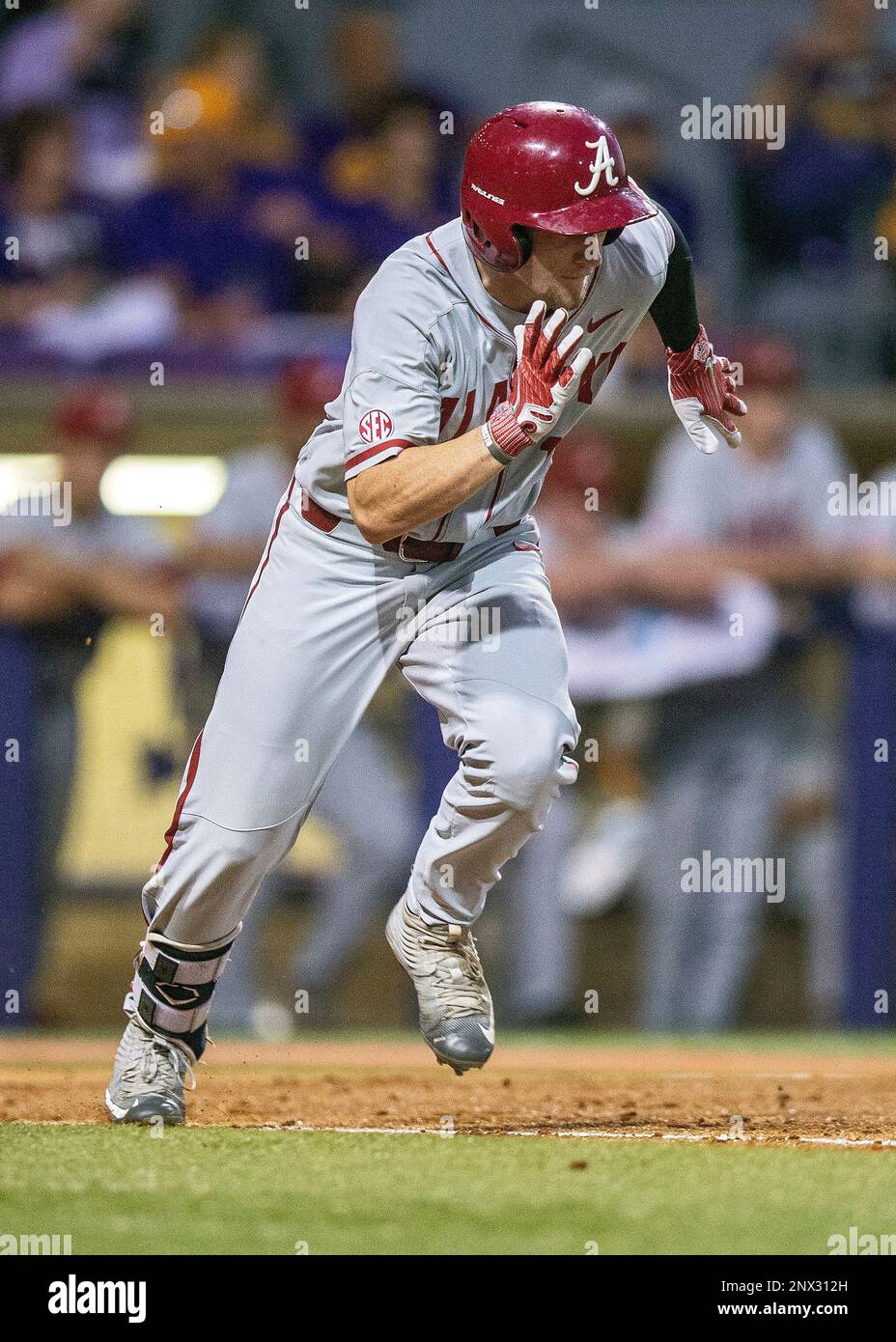 BATON ROUGE, LA MAY 12 Alabama Crimson Tide outfielder Walker