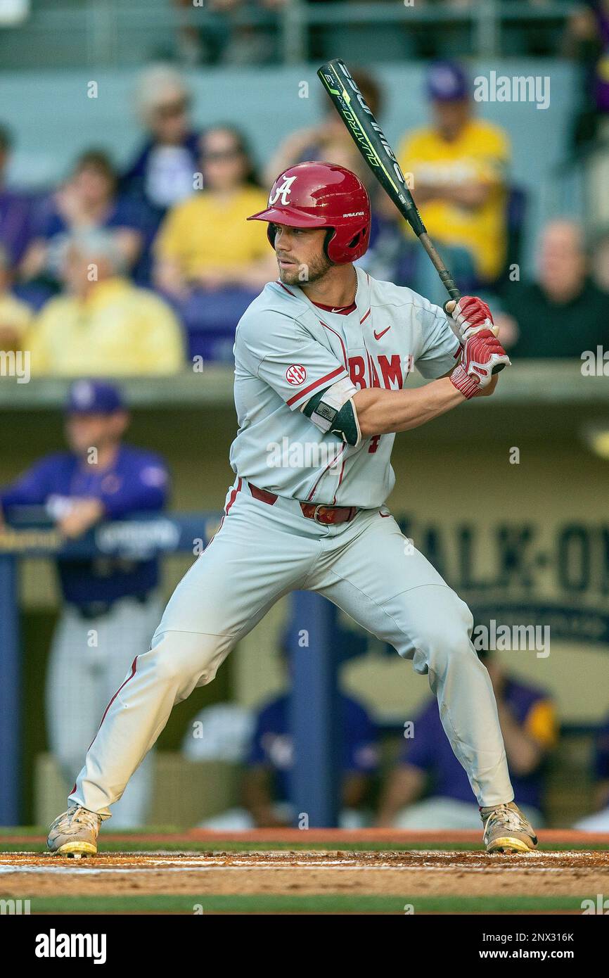 BATON ROUGE, LA MAY 12 Alabama Crimson Tide infielder Joe Breaux (4