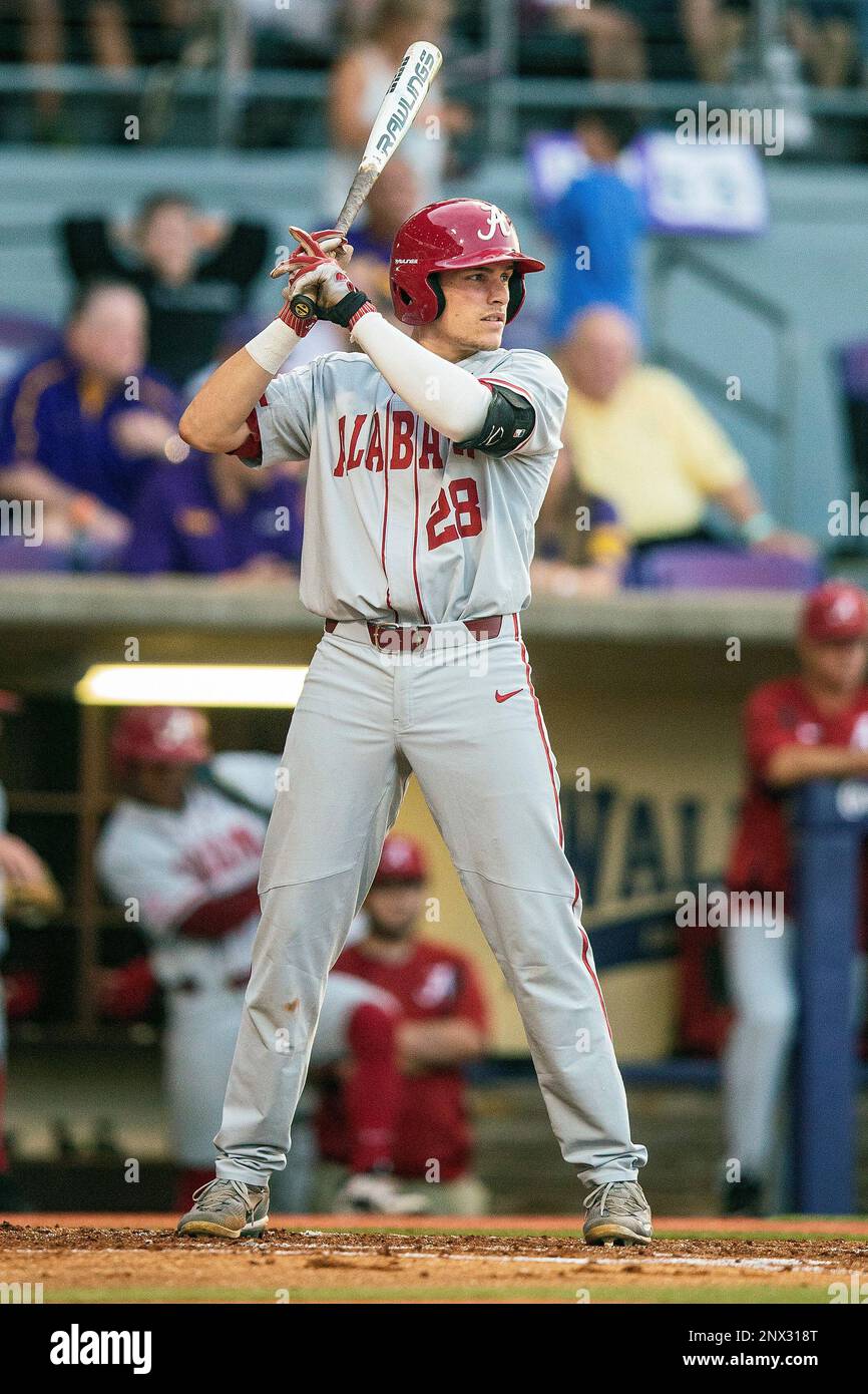 BATON ROUGE, LA MAY 12 Alabama Crimson Tide catcher Kyle Kaufman (28