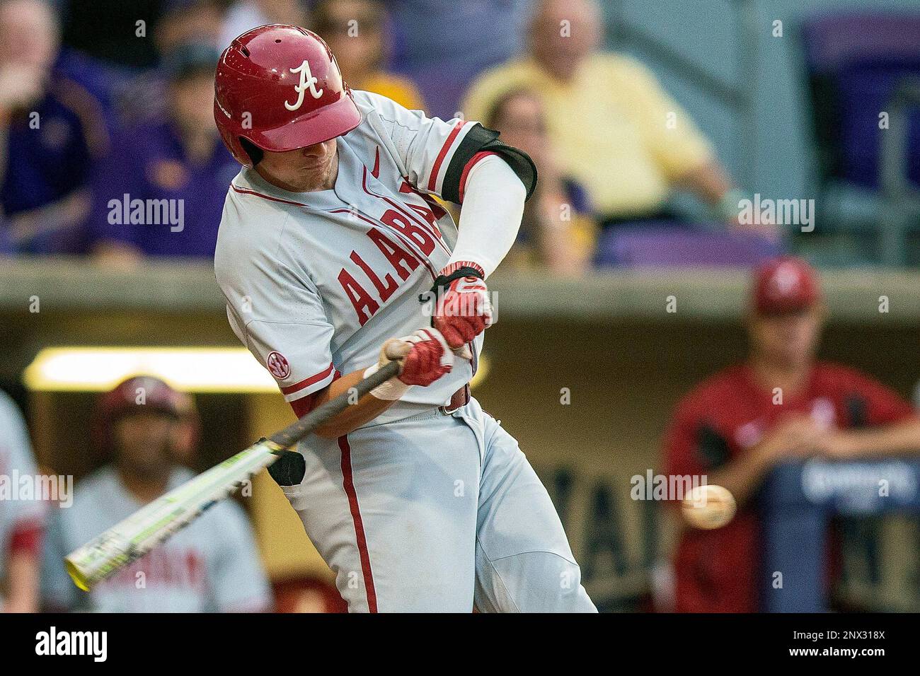 BATON ROUGE, LA MAY 12 Alabama Crimson Tide catcher Kyle Kaufman (28