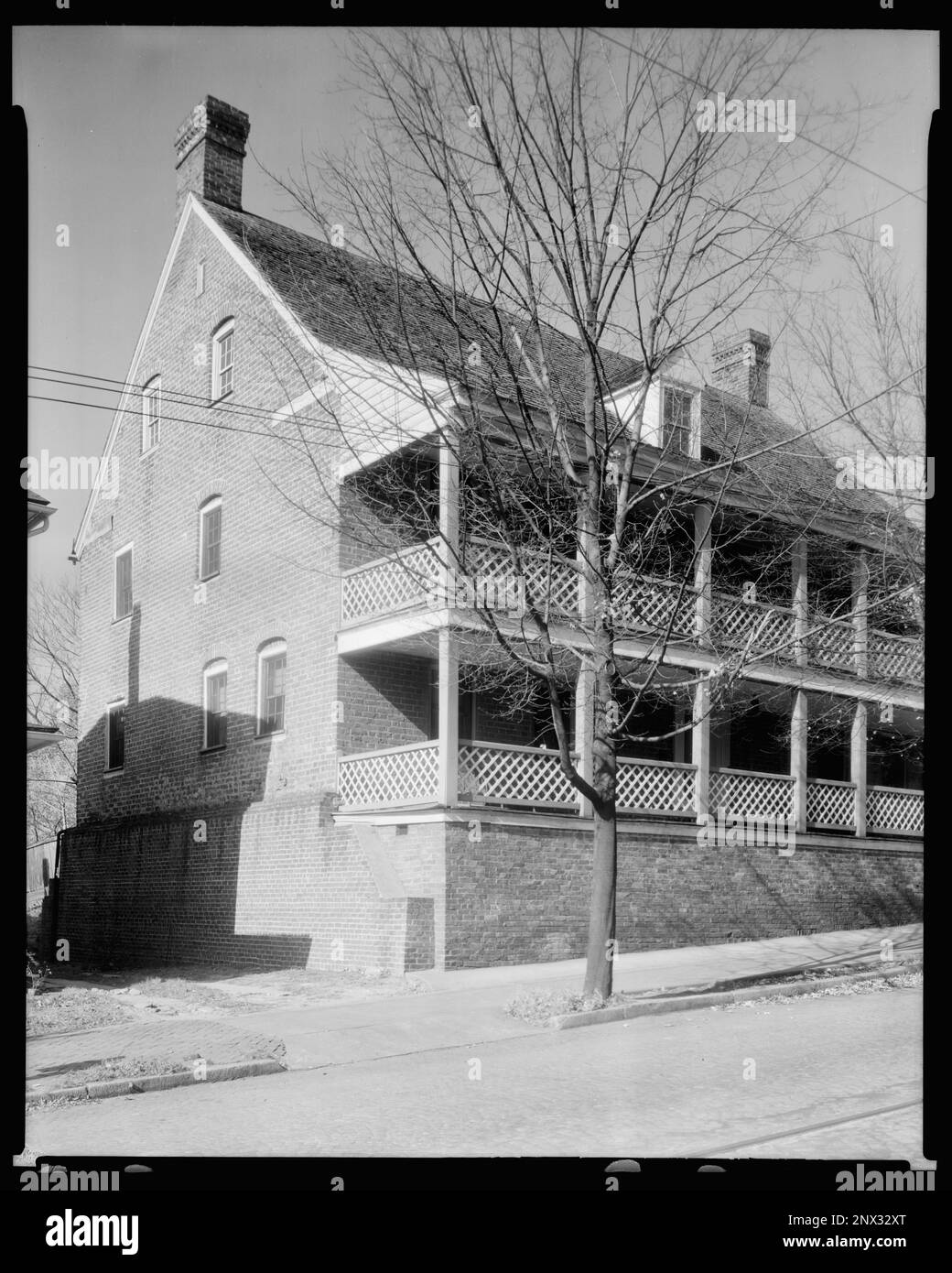 Salem Tavern, Winston Salem, Forsyth County, North Carolina. Carnegie