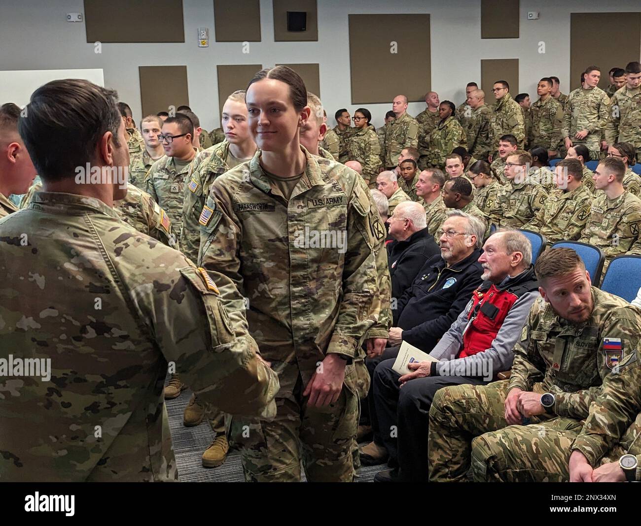Soldiers from across the 10th Mountain Division (LI), newly arrived at