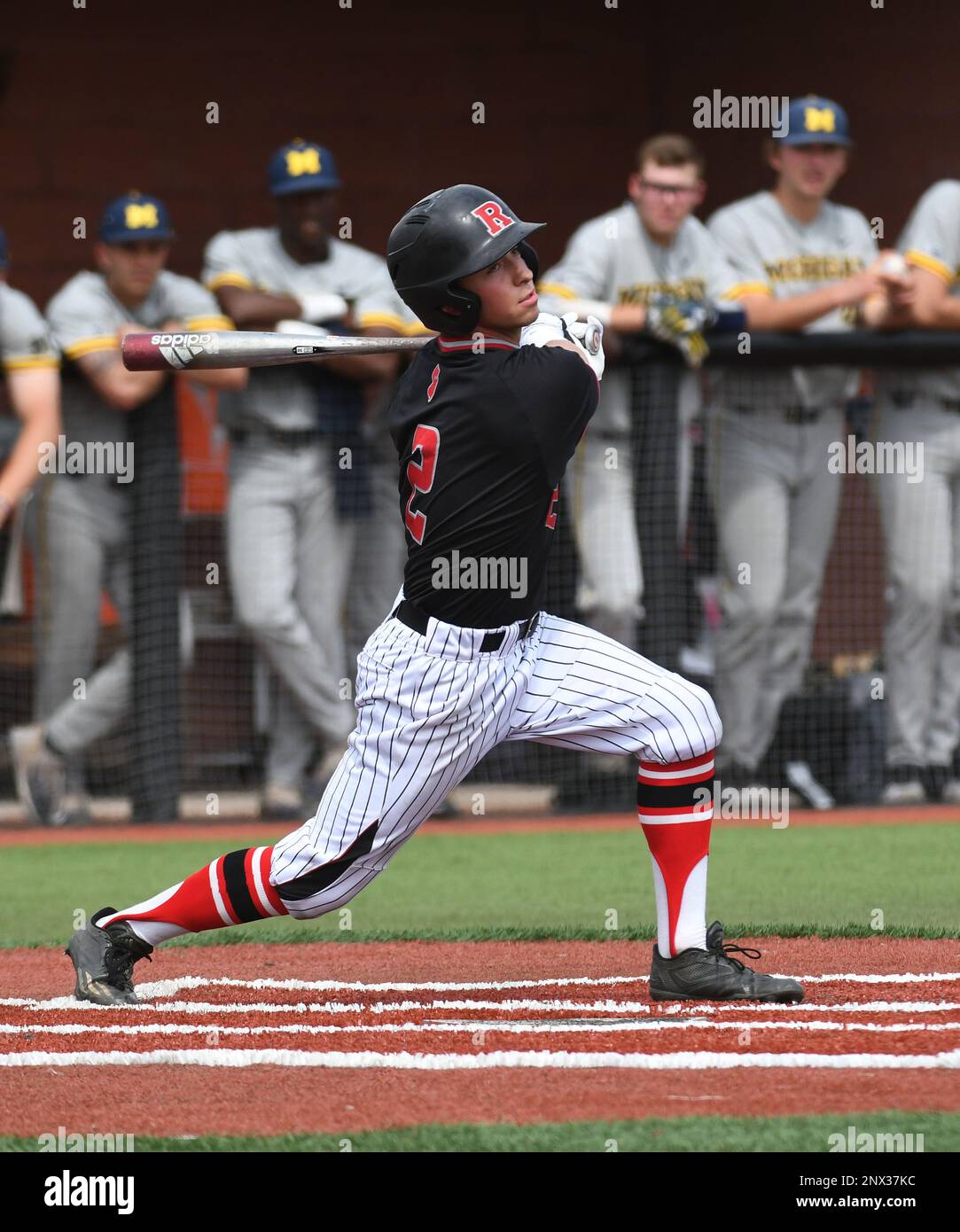 Rutgers University Scarlet Knights infielder Kevin Walsh (2) during ...