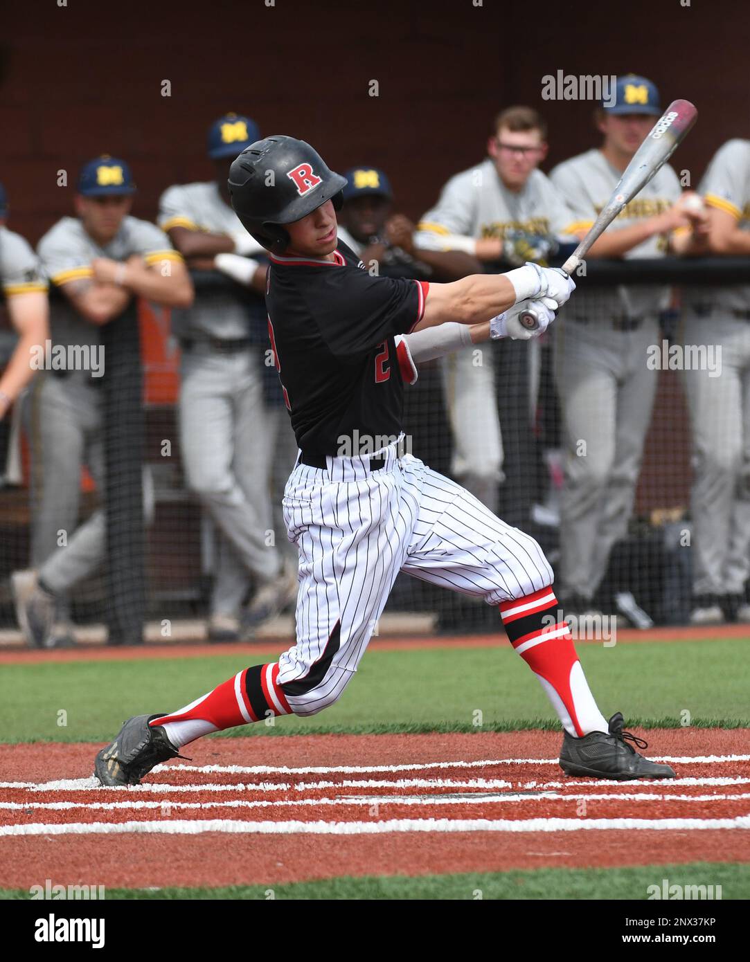 Rutgers University Scarlet Knights infielder Kevin Walsh (2) during ...