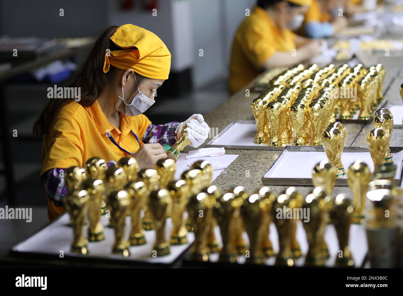 Inside the World Cup trophy factory