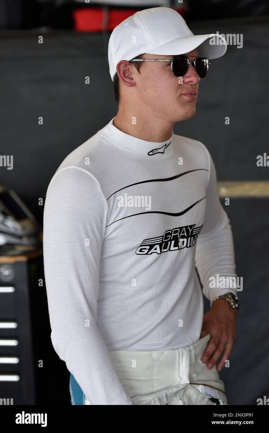 Gray Gaulding, BK Racing, Toyota Camry during practice for the NASCAR ...