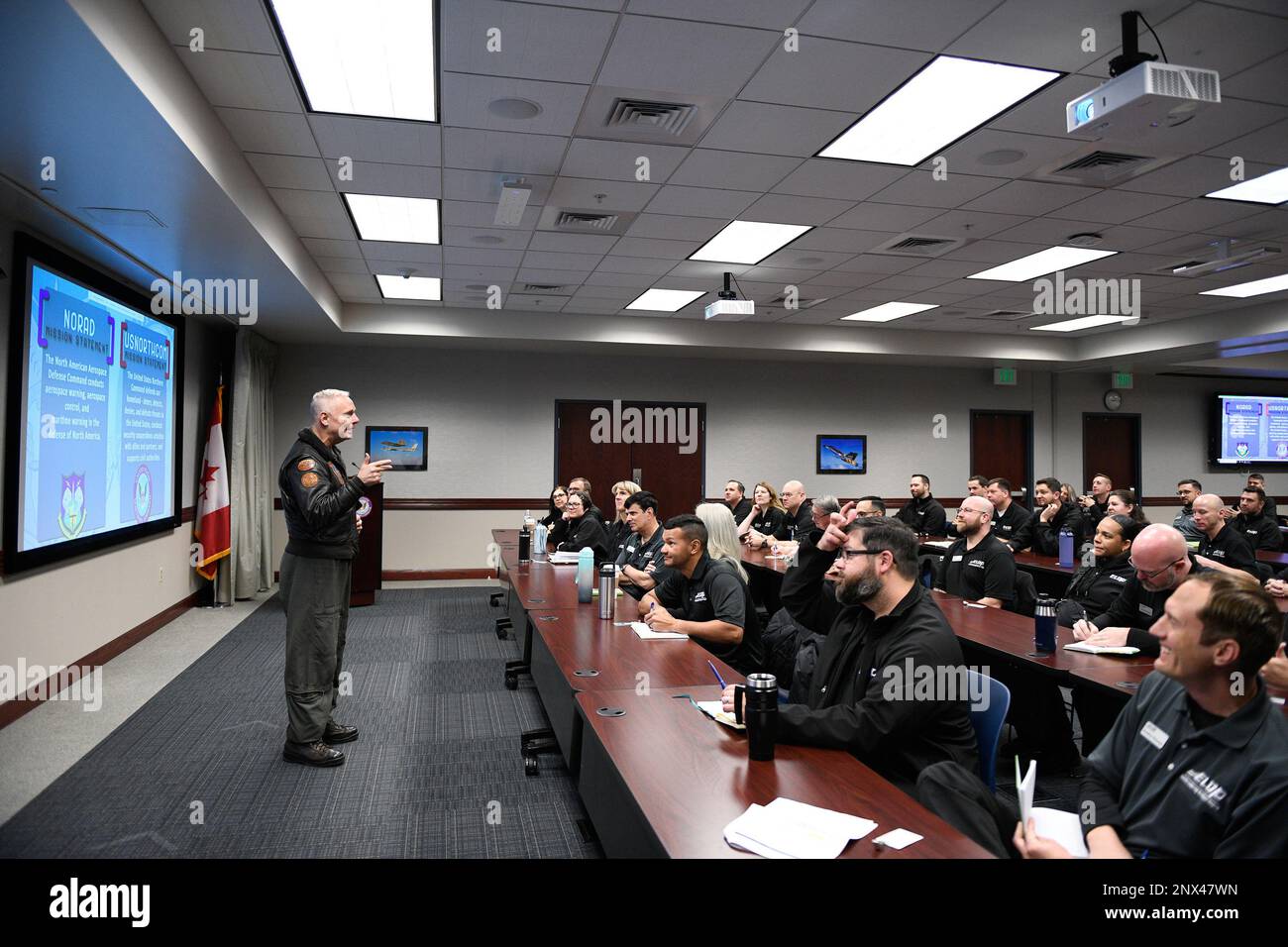 Rear Admiral Daniel Cheever, Chief of Staff, North American Aerospace