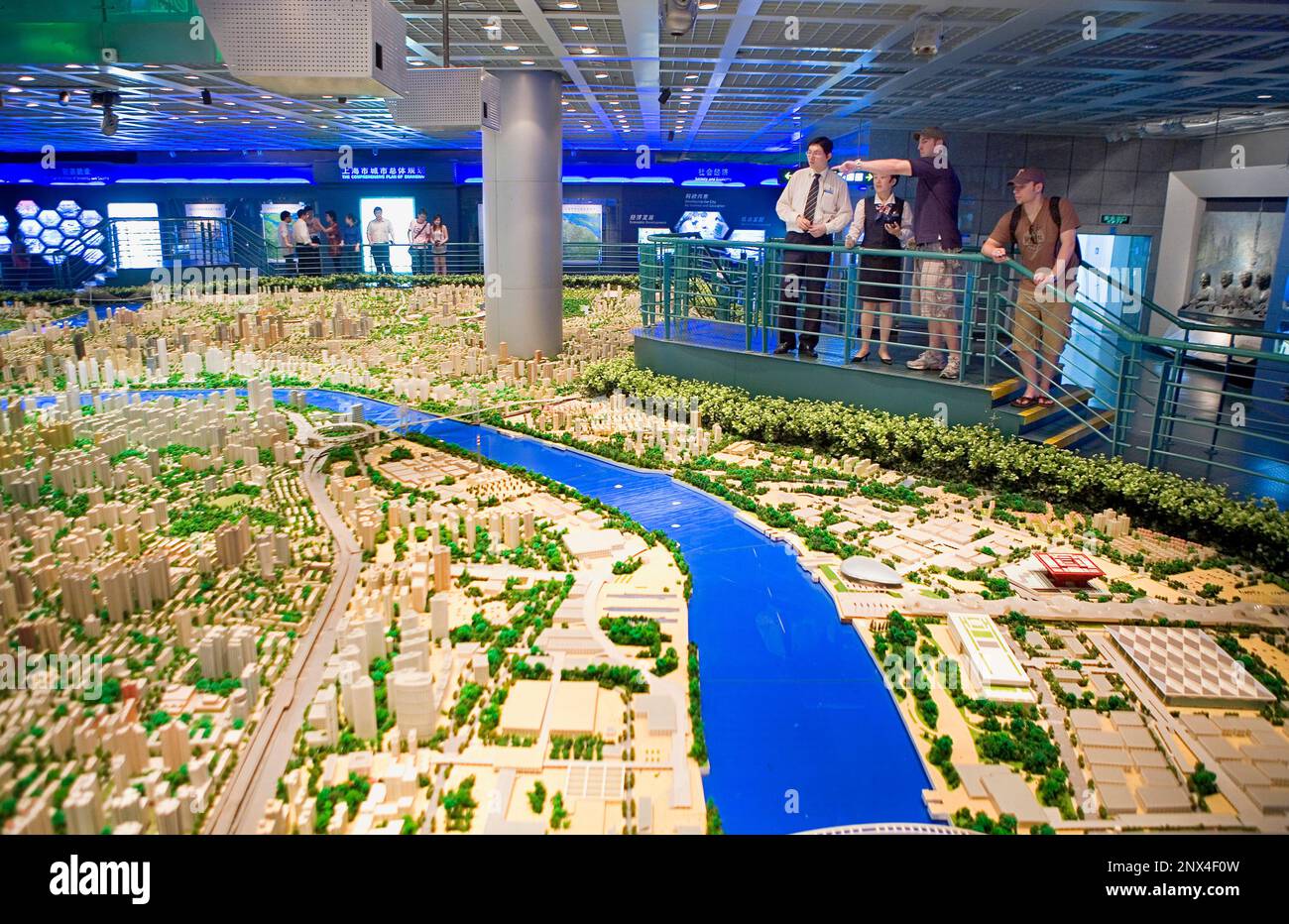 China.Shanghai: Shanghai Urban Planning Exhibition Center Stock Photo ...