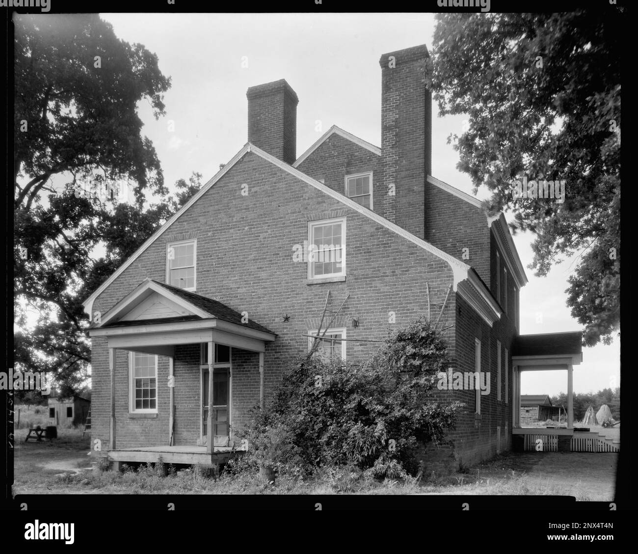 Oakley, Caroline County, Virginia. Carnegie Survey of the Architecture