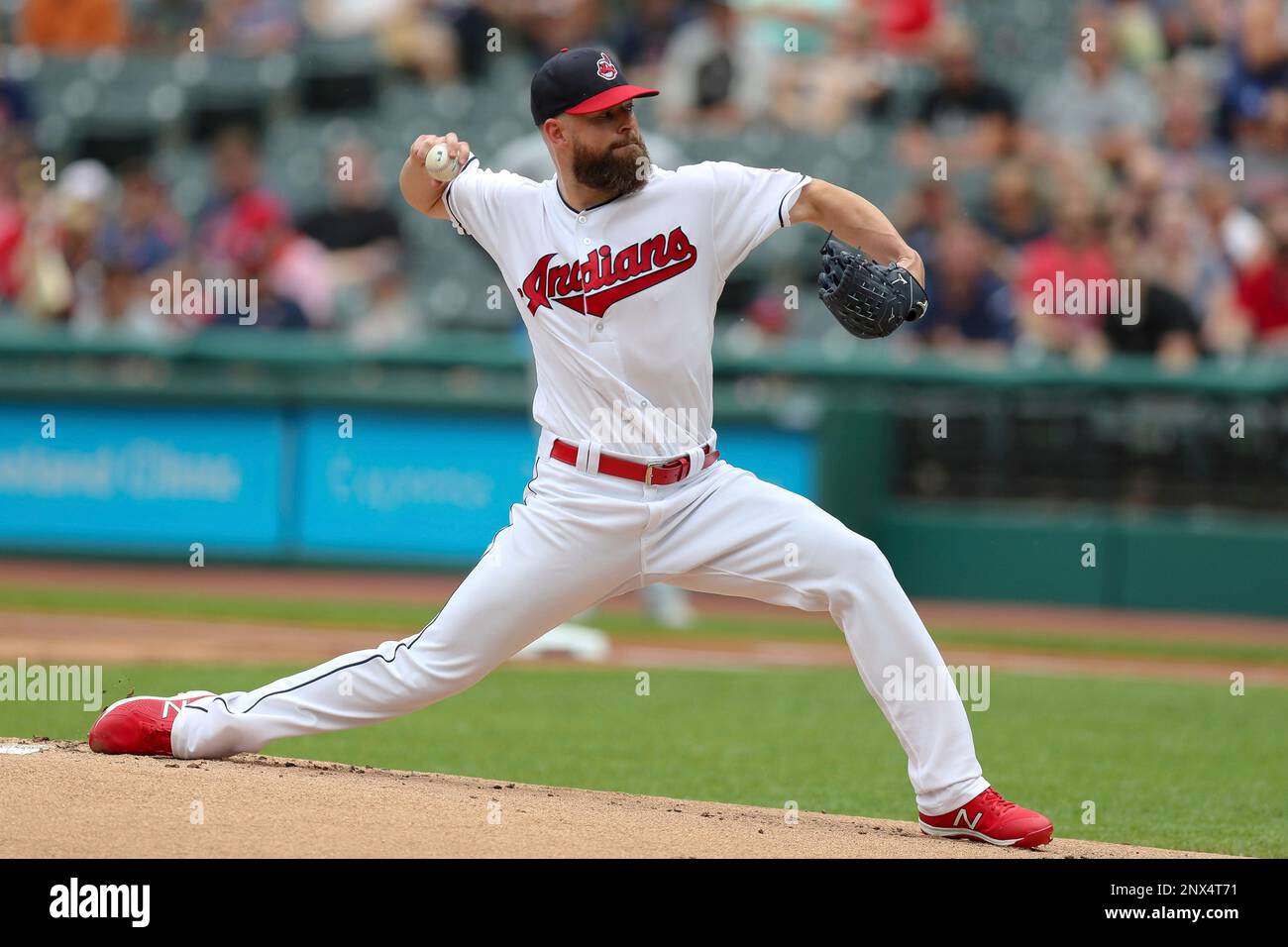 Cleveland indians best sale kluber jersey
