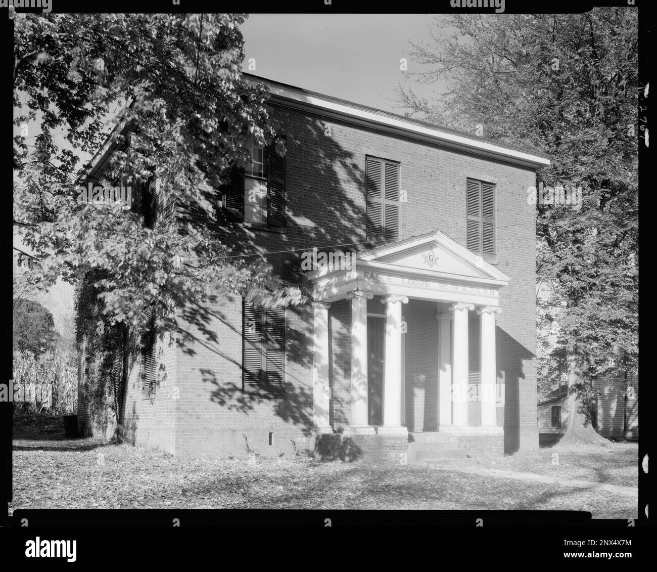 Masonic Temple, Hillsboro, Orange County, North Carolina. Carnegie