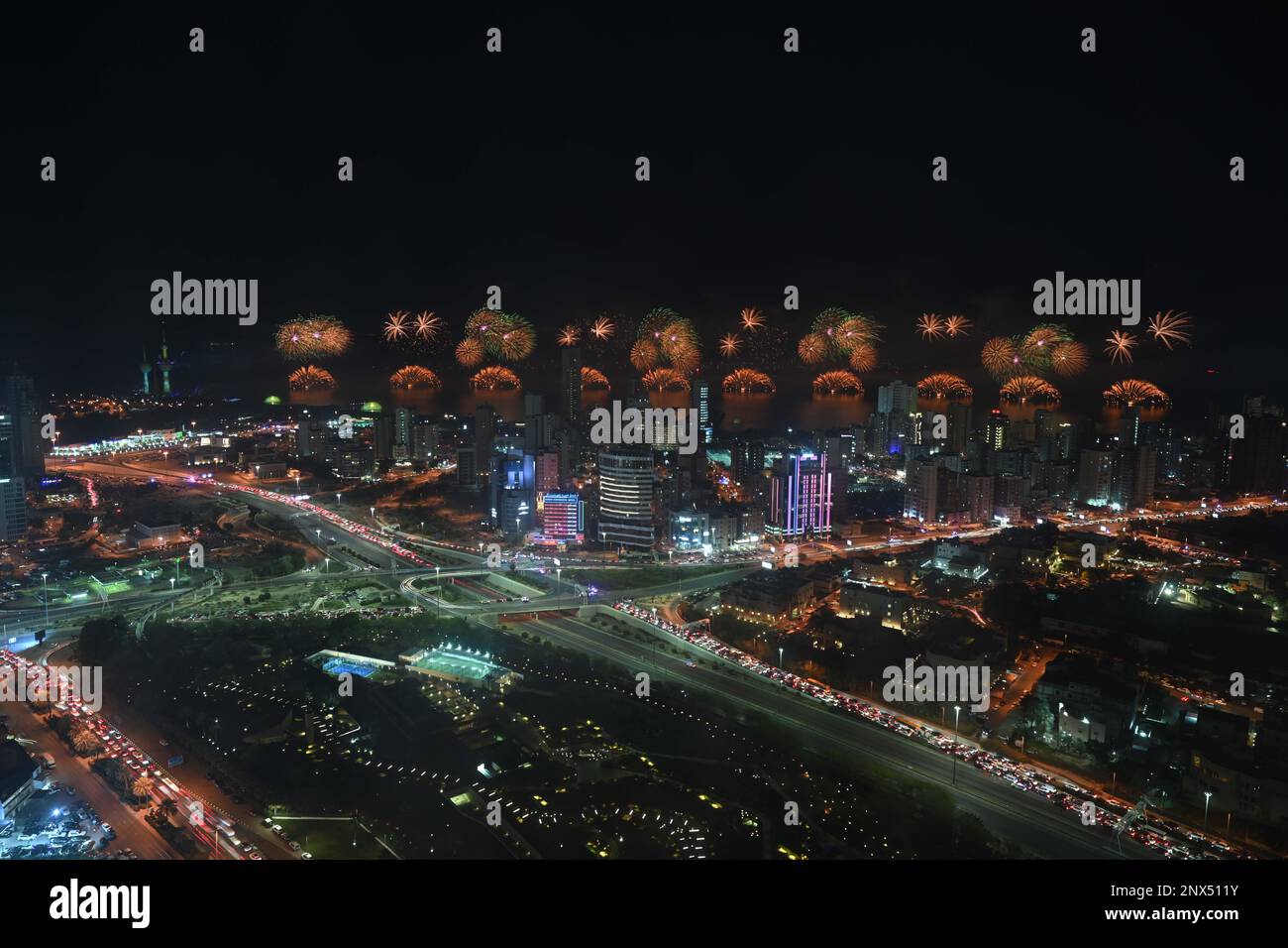 Kuwait City. 28th Feb, 2023. This photo taken on Feb. 28, 2023 shows