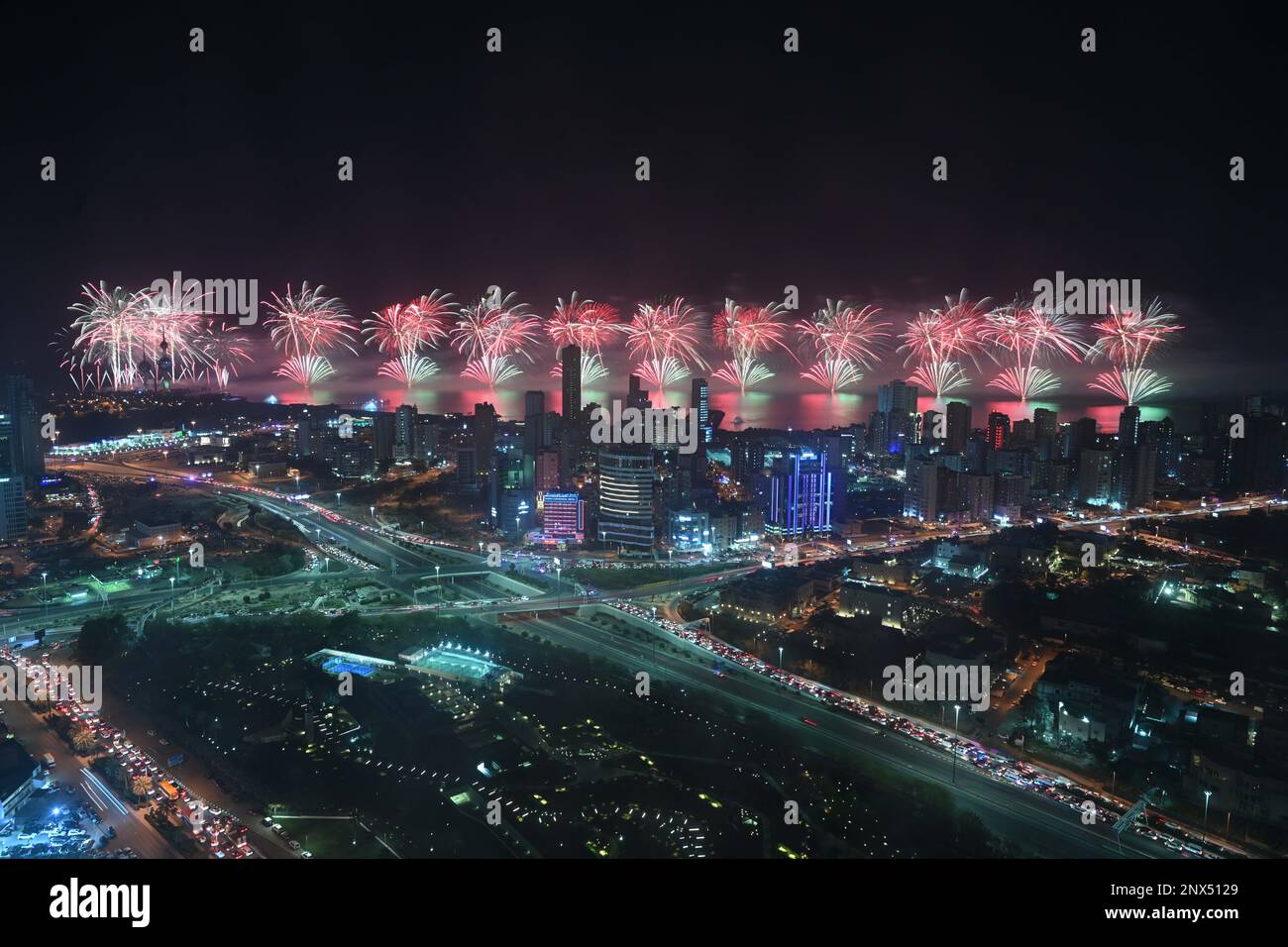 Kuwait City. 28th Feb, 2023. This photo taken on Feb. 28, 2023 shows