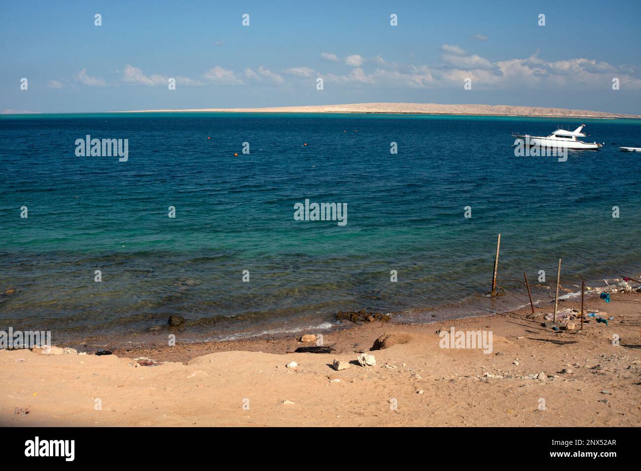 Red Sea suburb of Hurghada Stock Photo