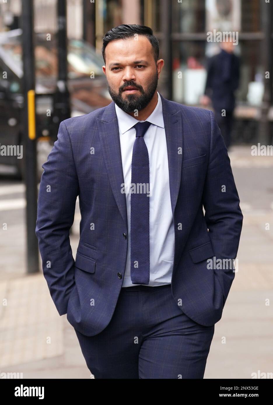 Azim Rafiq Azeem Rafiq arrives for the CDC Panel Hearing at the International ...