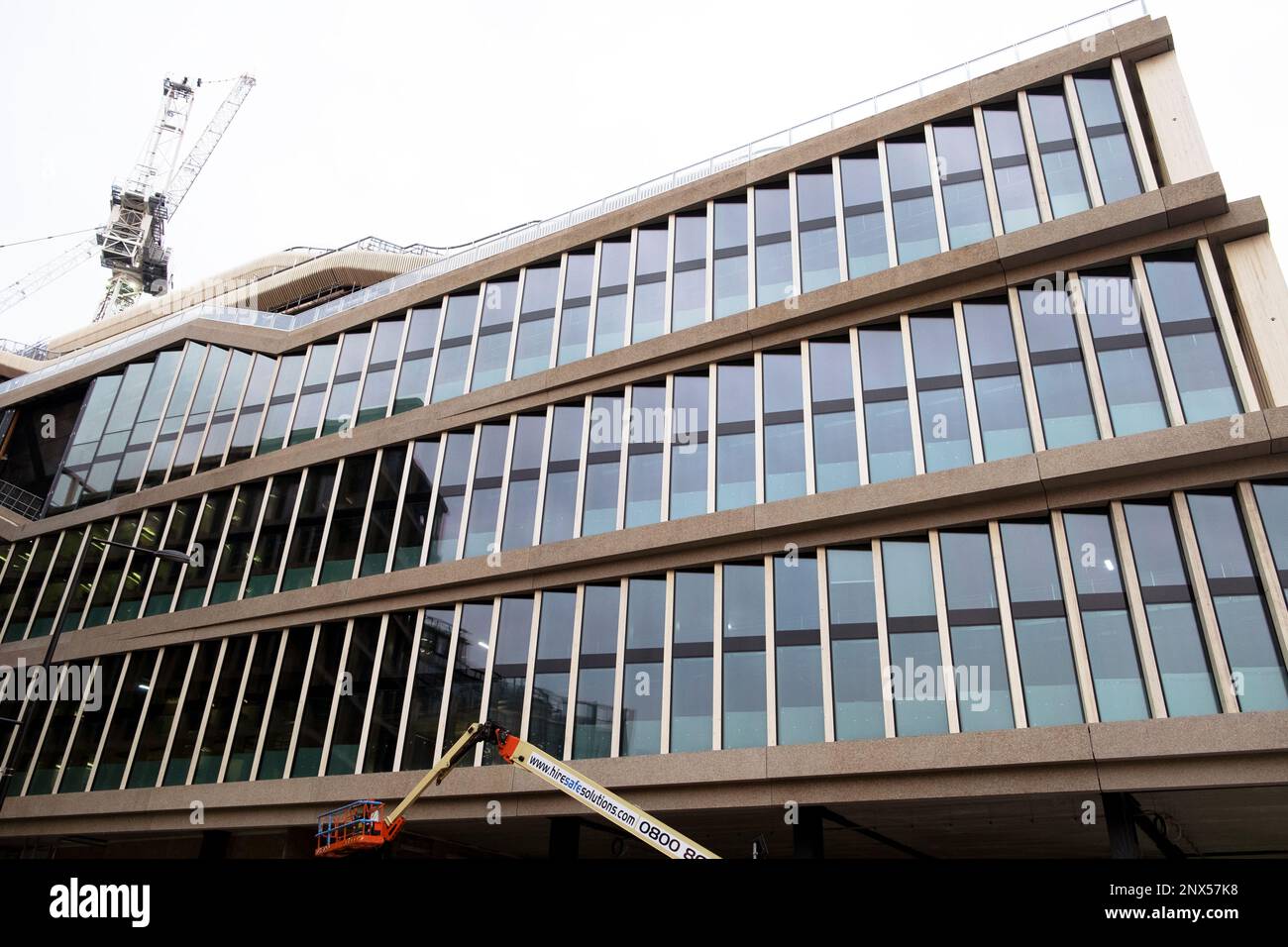 Exterior view of new Google HQ headquarters Landscraper building under ...