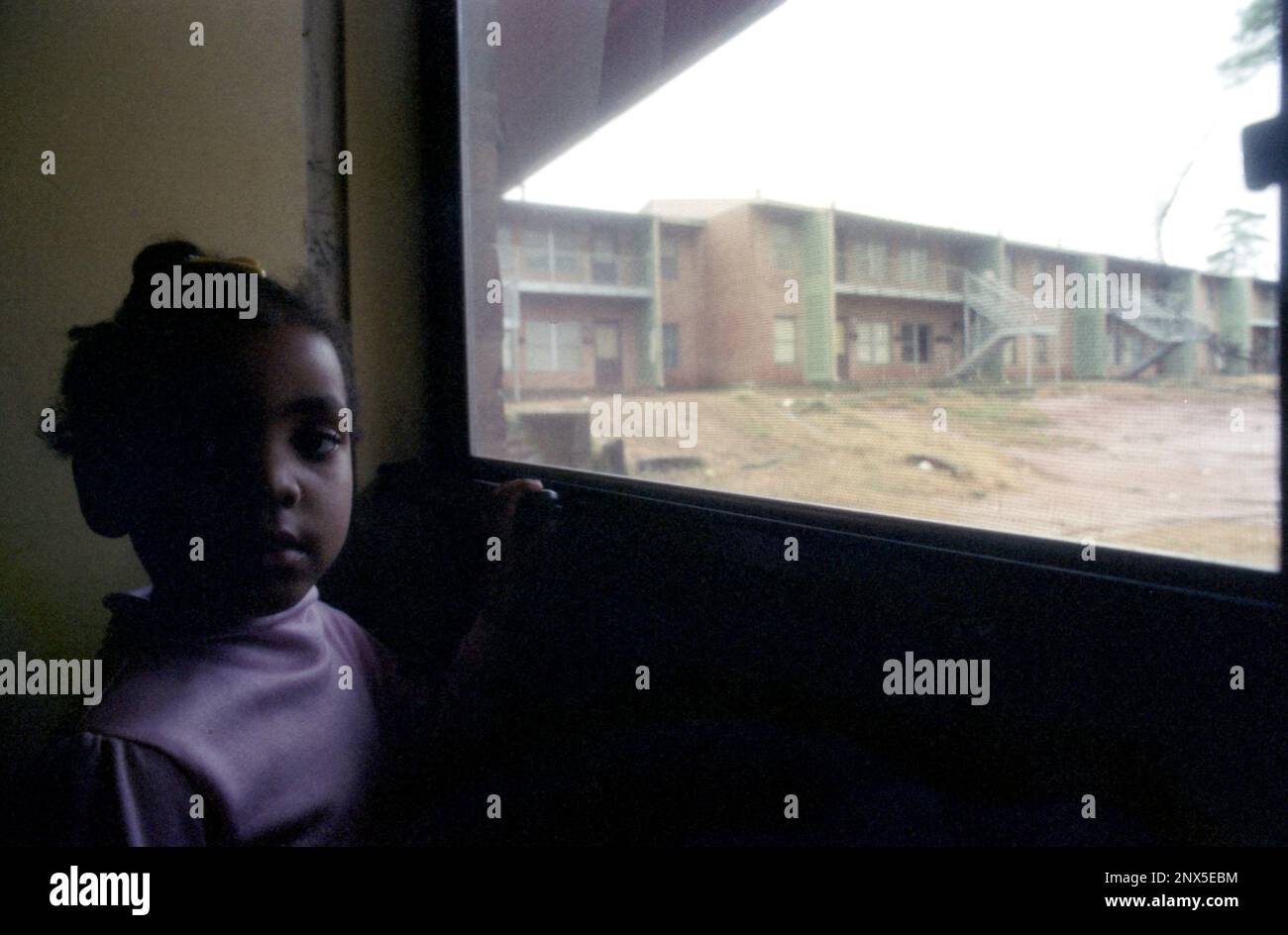 East Lake Meadows public housing complex, 1991. (W.A. Bridges/Atlanta