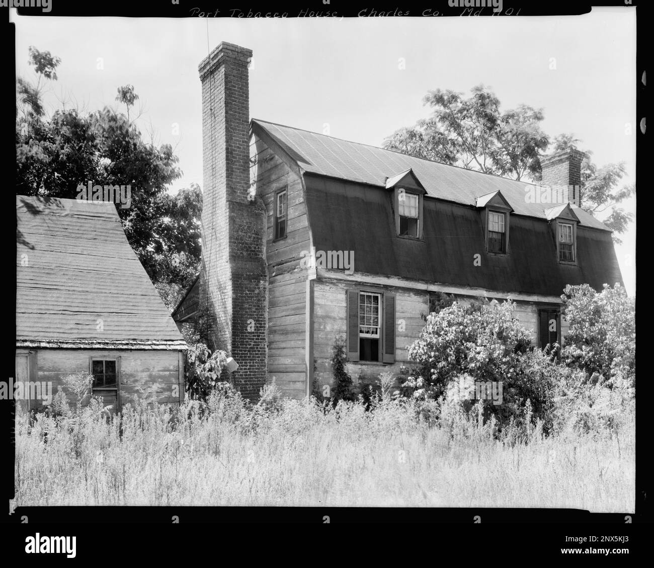 Port Tobacco Houses, Port Tobacco, Charles County, Maryland. Carnegie