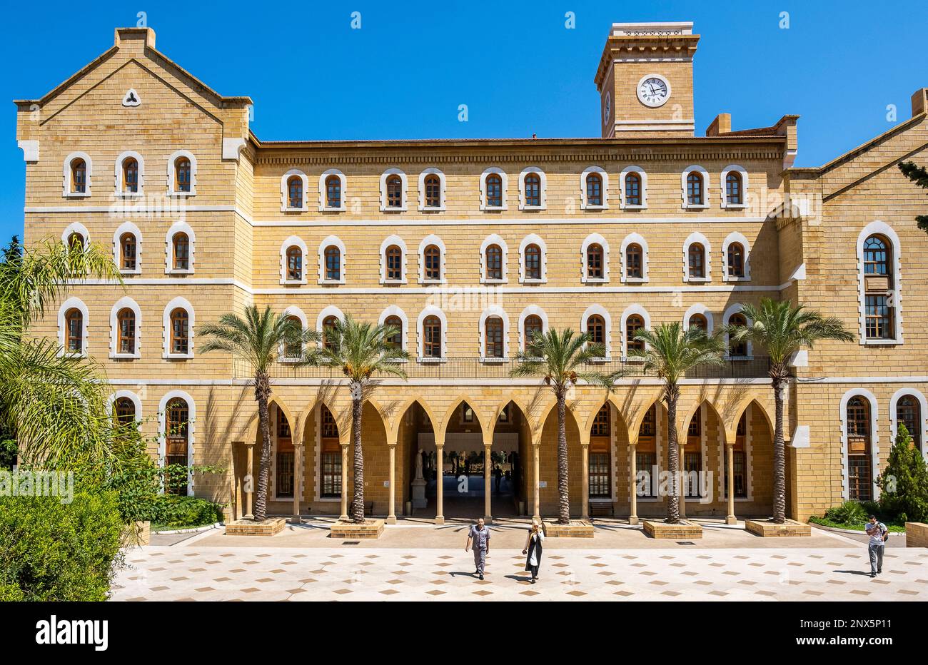 AUB American University Beirut Beirut Lebanon Stock Photo Alamy