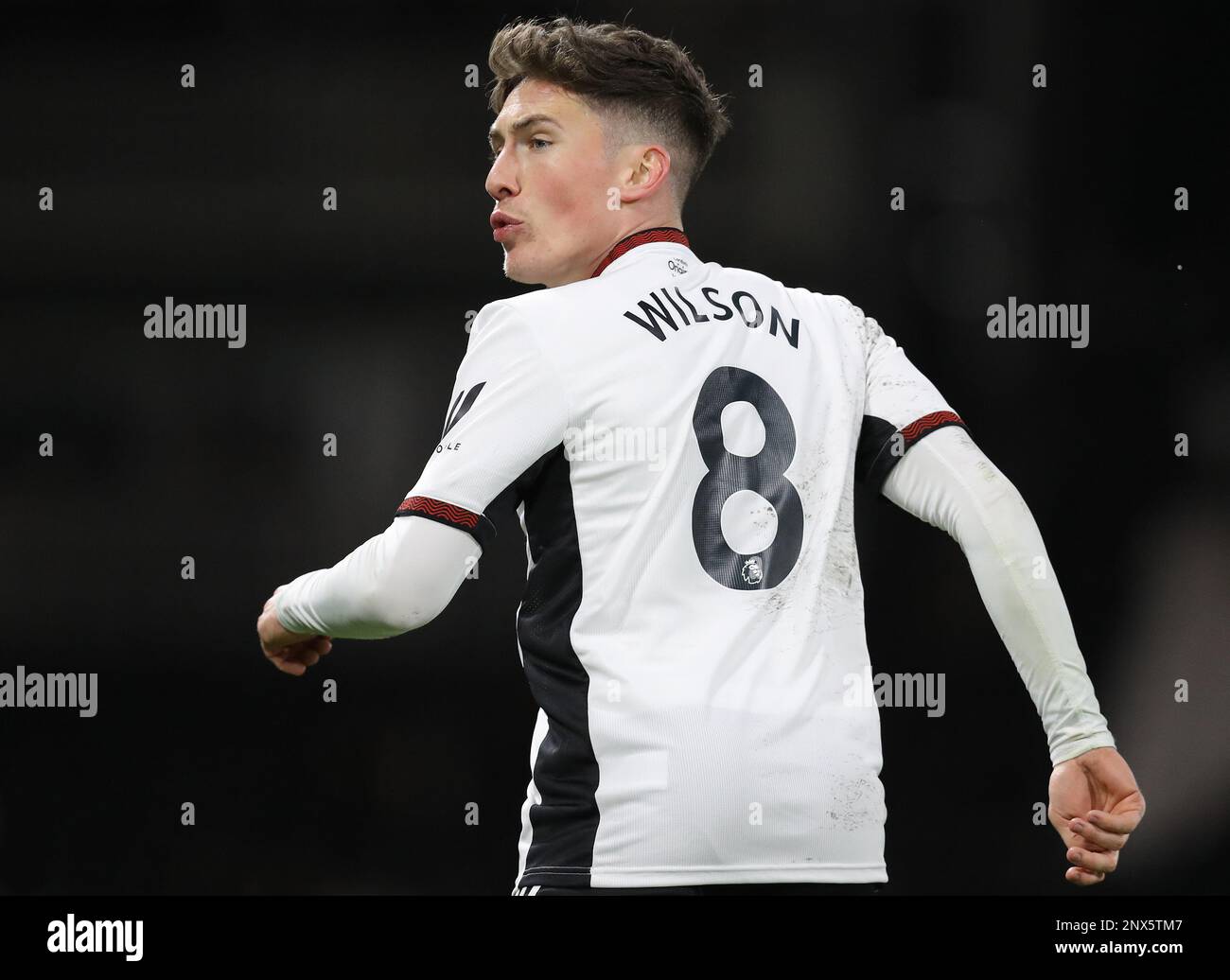 London, England, 28th February 2023. Harry Wilson of Fulham during the The FA Cup match at Craven Cottage, London. Picture credit should read: Paul Terry / Sportimage Stock Photo