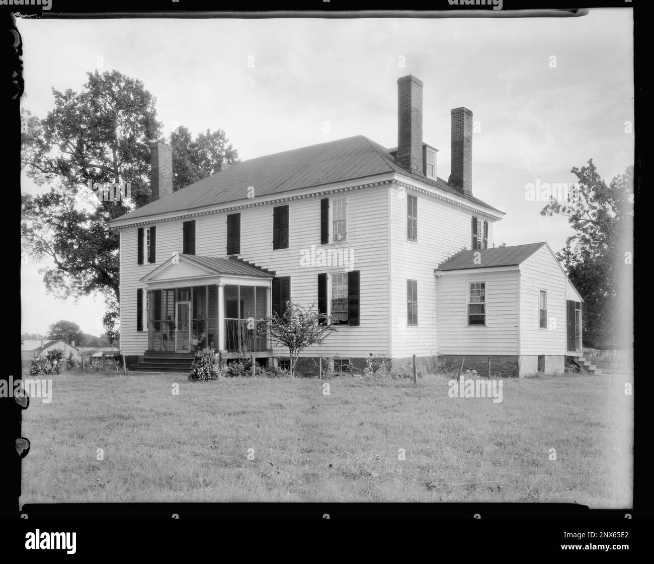 Lower Weyanoke, Weyanoke, Charles City County, Virginia. Carnegie Survey of the Architecture of