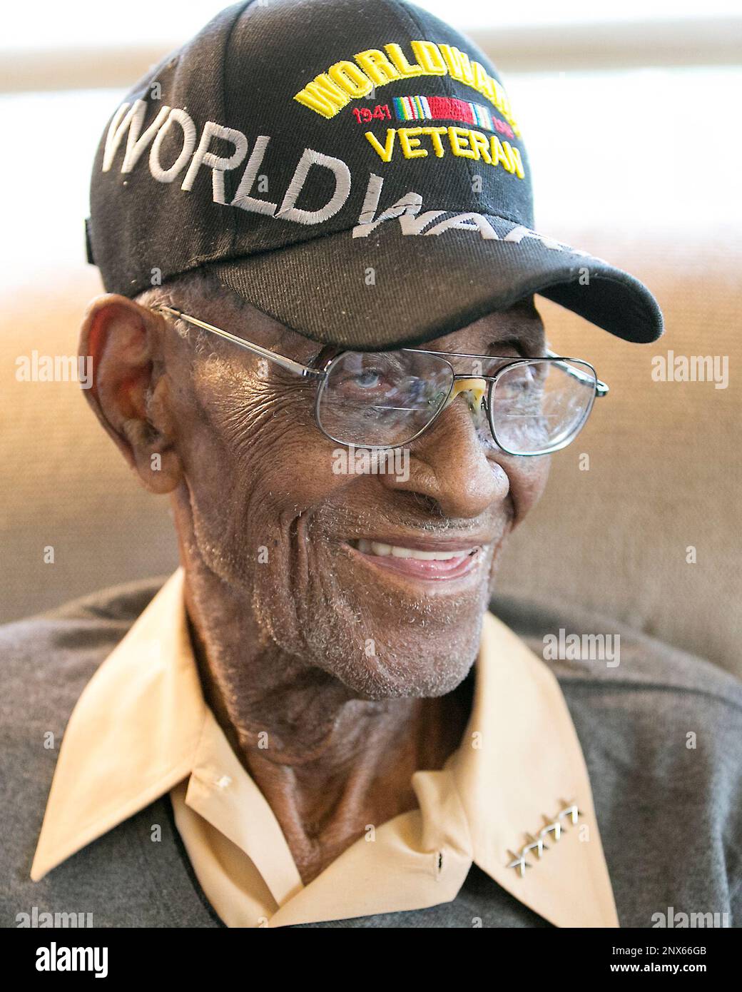 Richard Overton, the oldest living U.S. Veteran at the age of 111, is(02)