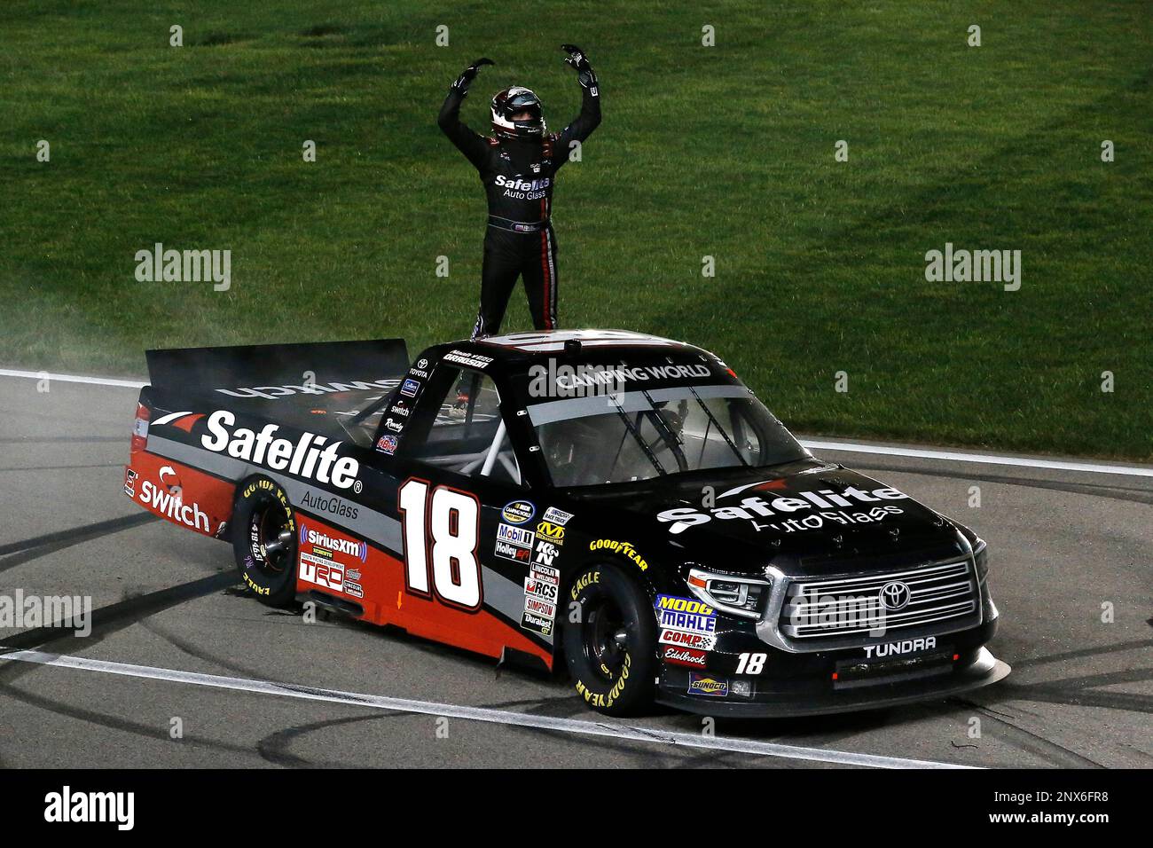 Noah Gragson, Kyle Busch Motorsports, Toyota Tundra Safelite AutoGlass