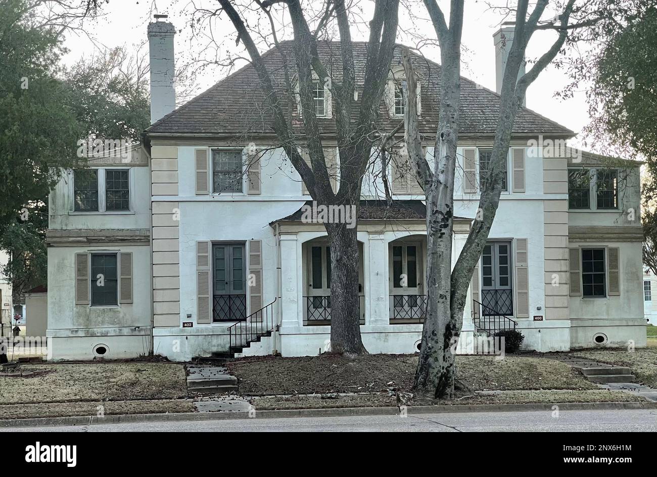 Barksdale Air Force Base features a historic Acadianastyle housing