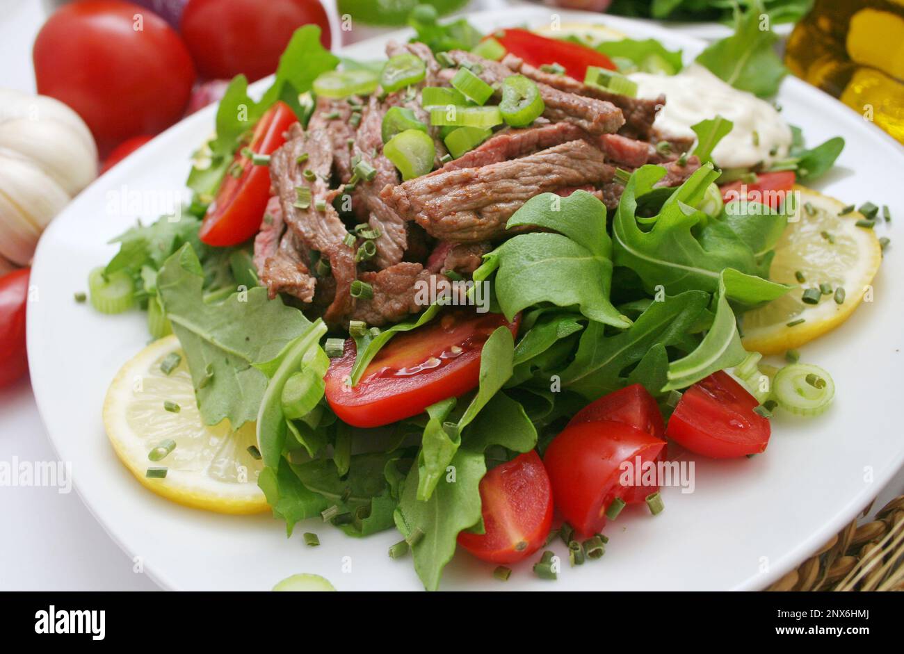 Fresh Salad Stock Photo